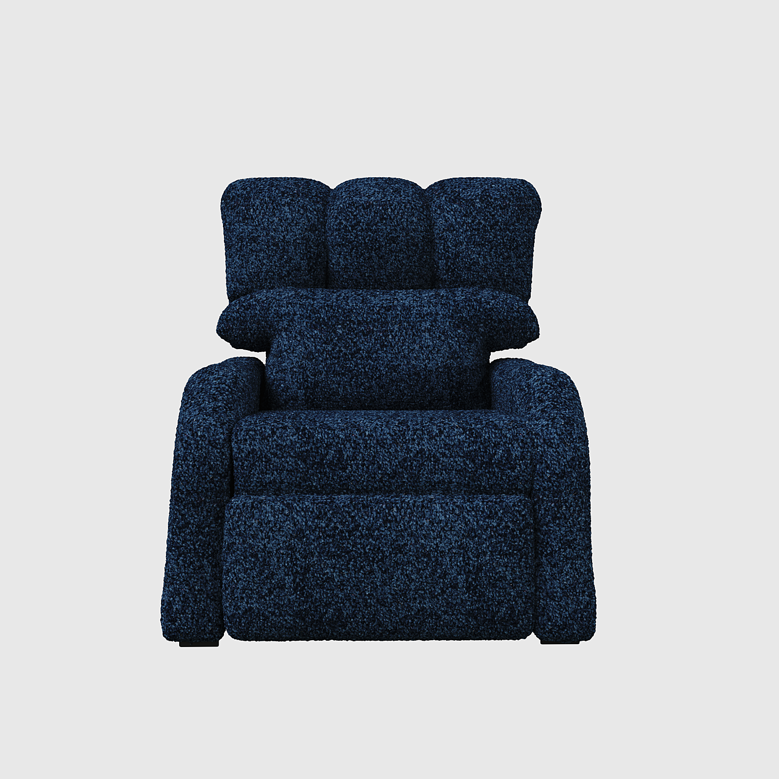 Reposet Madrid – Sillón Reclinable Tapizado en Bouclé, Diseño Moderno y Cómodo