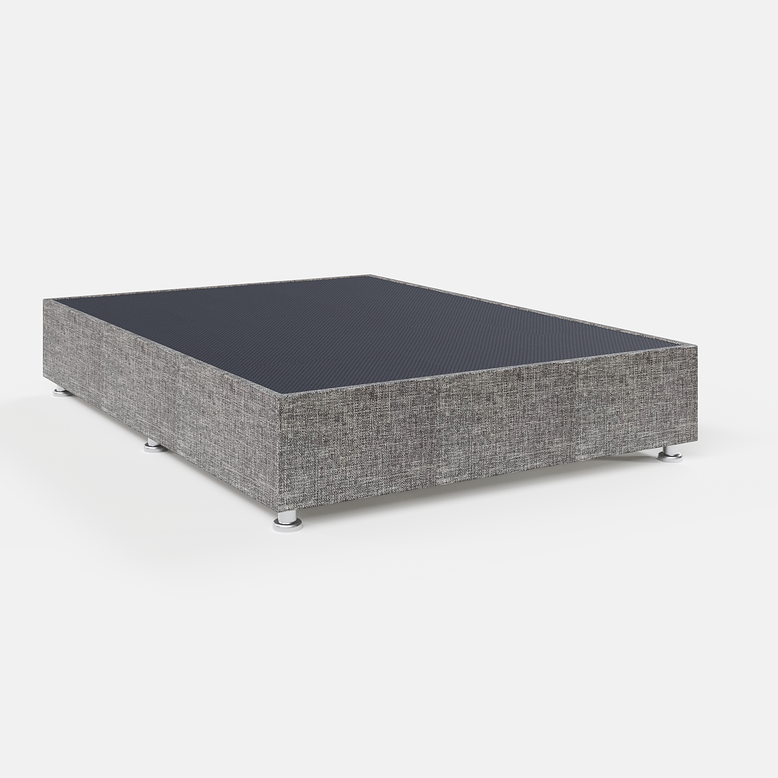 Base Box Luján  Matrimonial – Tapizada en Linato o Terciopelo para Cama