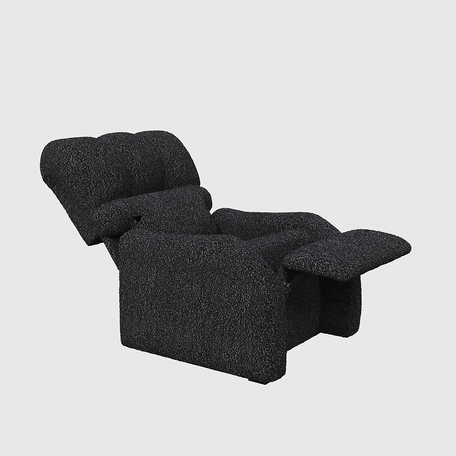 Reposet Madrid – Sillón Reclinable Tapizado en Bouclé, Diseño Moderno y Cómodo