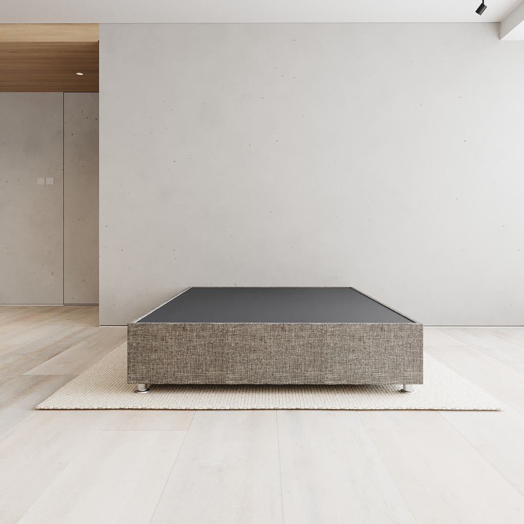 Base Box Luján  Matrimonial – Tapizada en Linato o Terciopelo para Cama
