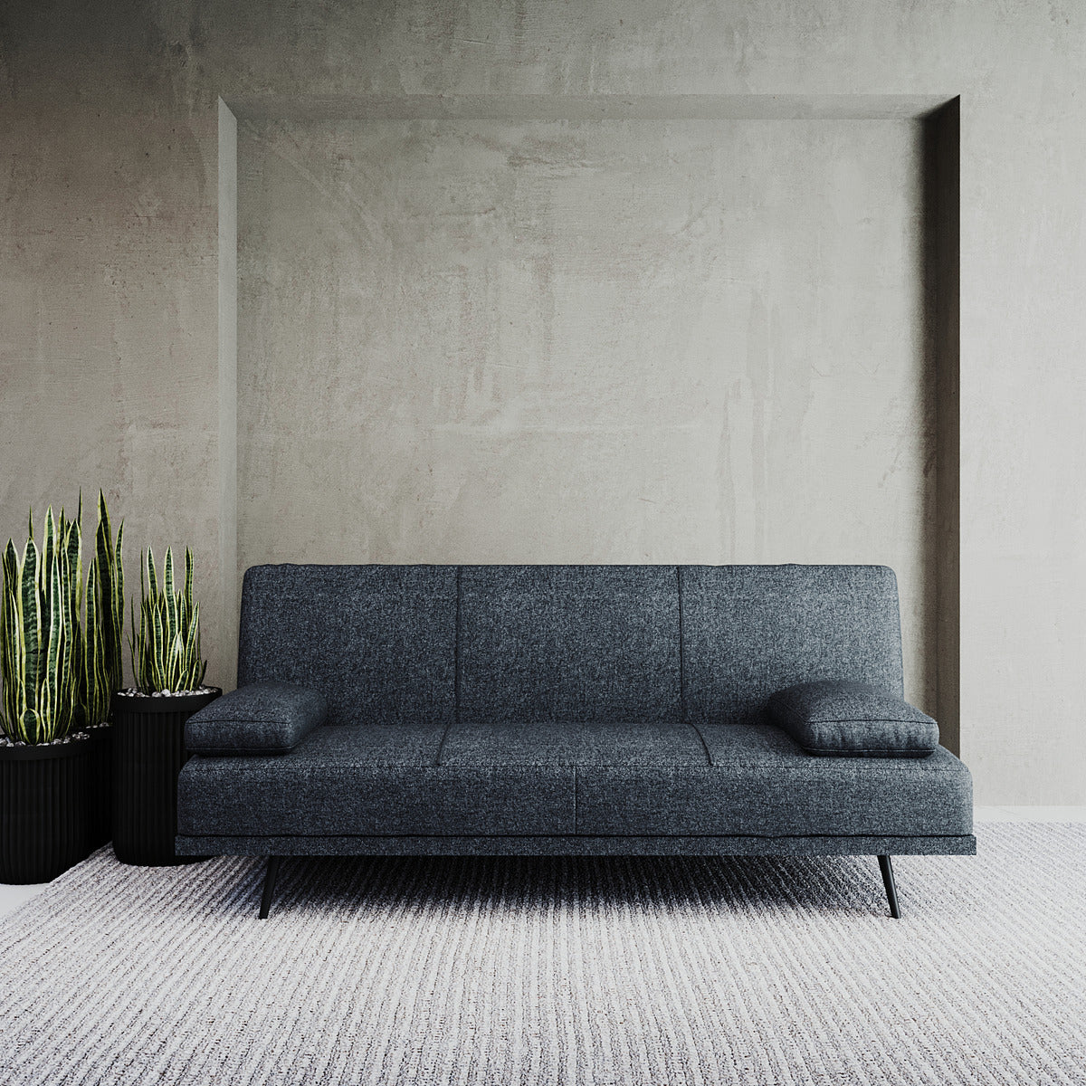 Sofa Cama Futon para Sala Malaga | 3 Posiciones