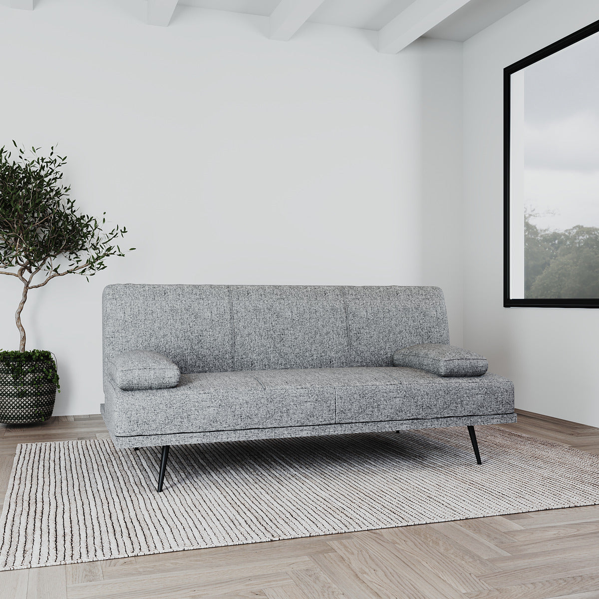 Sofa Cama Futon para Sala Malaga | 3 Posiciones