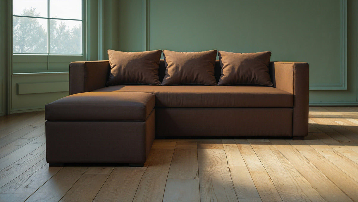 Sillón Sala Modular 2 Colima Tapiz Linato | Sofá + Taburete