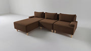 Sala Modular en L Milan | 2 Sillones + Chasise
