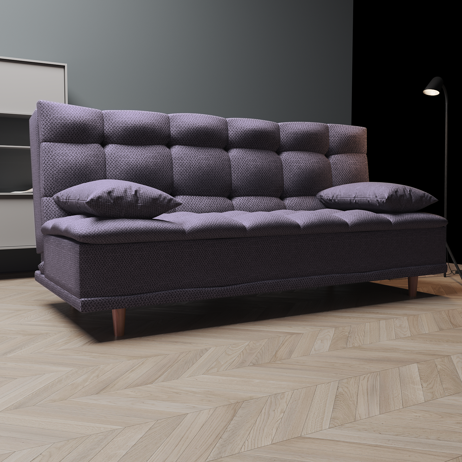 Sofá Cama Reclinable Janeiro – Tapizado en Oslo, Ideal para Sala Moderna