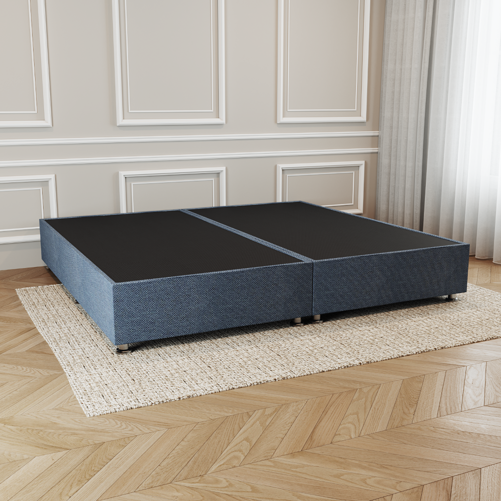 Base Box Luján  King Size – Tapizada en Linato o Terciopelo para Cama