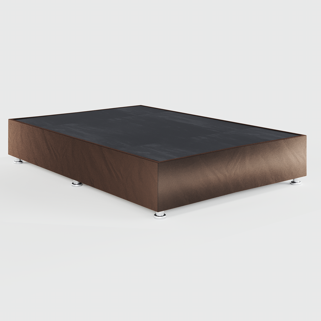 Base Box Luján  Matrimonial – Tapizada en Linato o Terciopelo para Cama