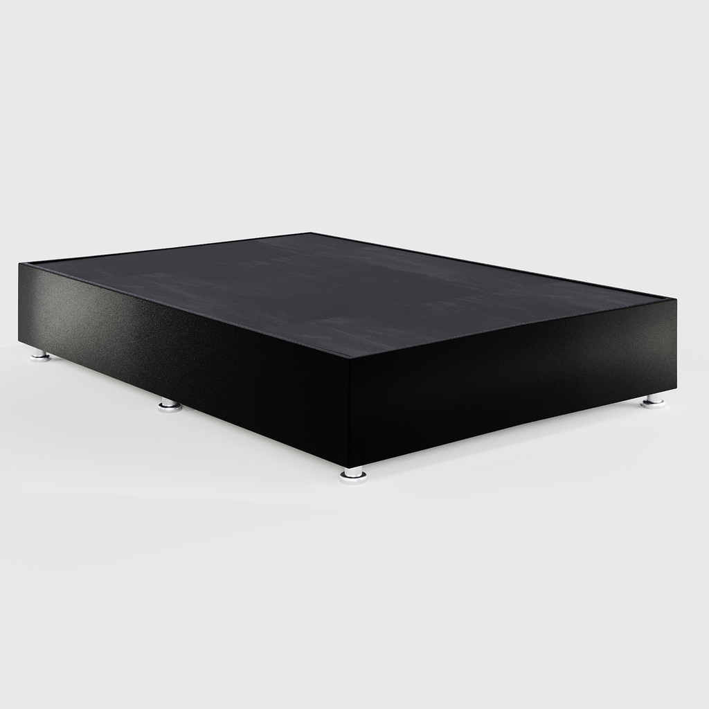 Base Box Luján  Matrimonial – Tapizada en Linato o Terciopelo para Cama