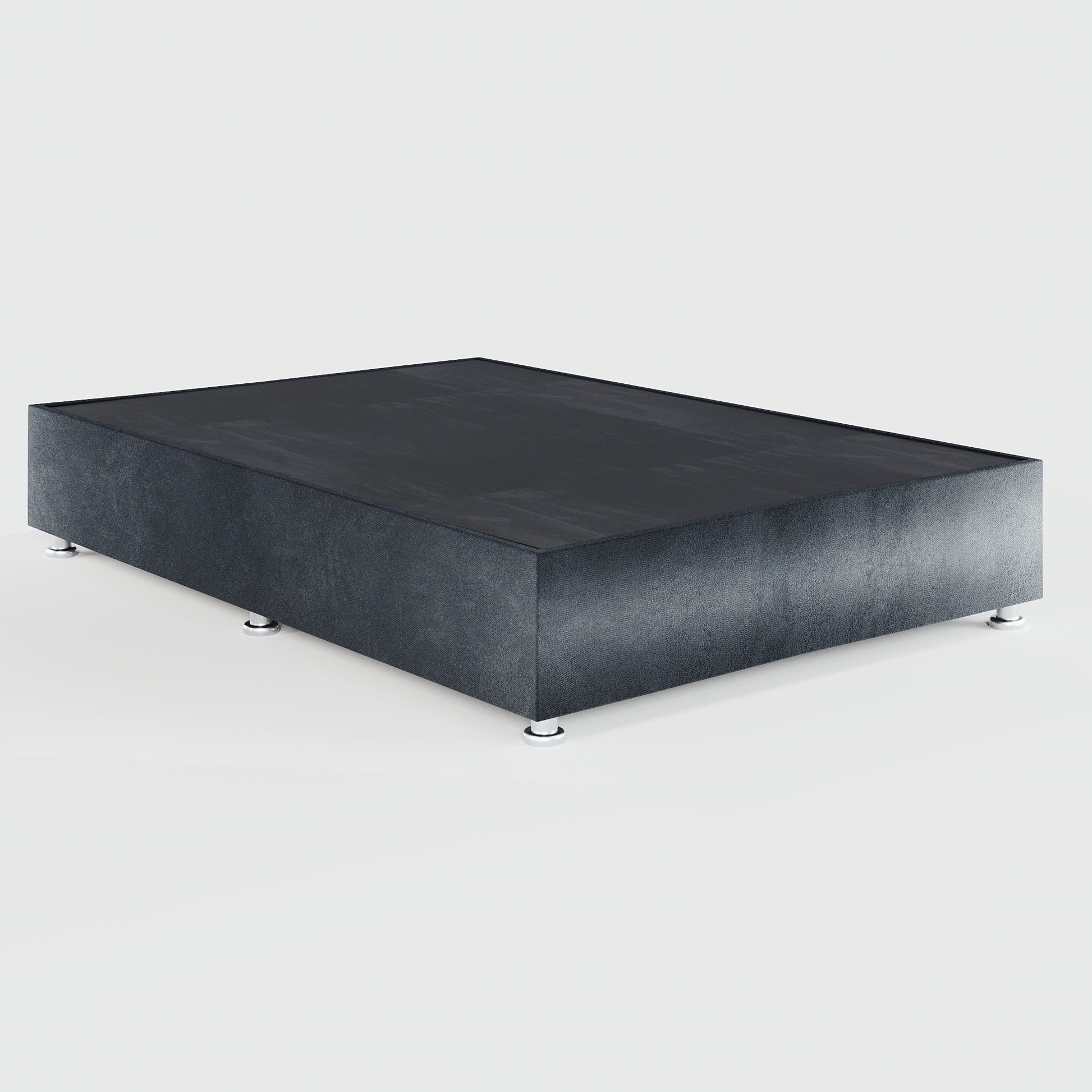 Base Box Luján  Matrimonial – Tapizada en Linato o Terciopelo para Cama