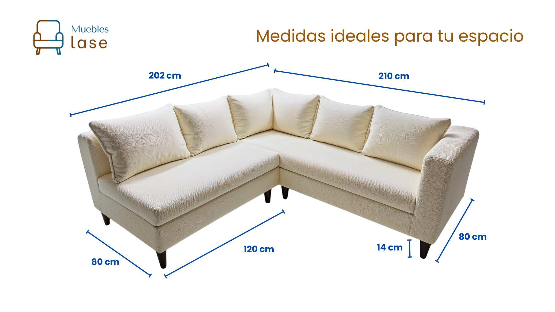 Sala Italia Moderna – Sofá + Loveseat Tapizados en Tela Razor de Tejido Suave