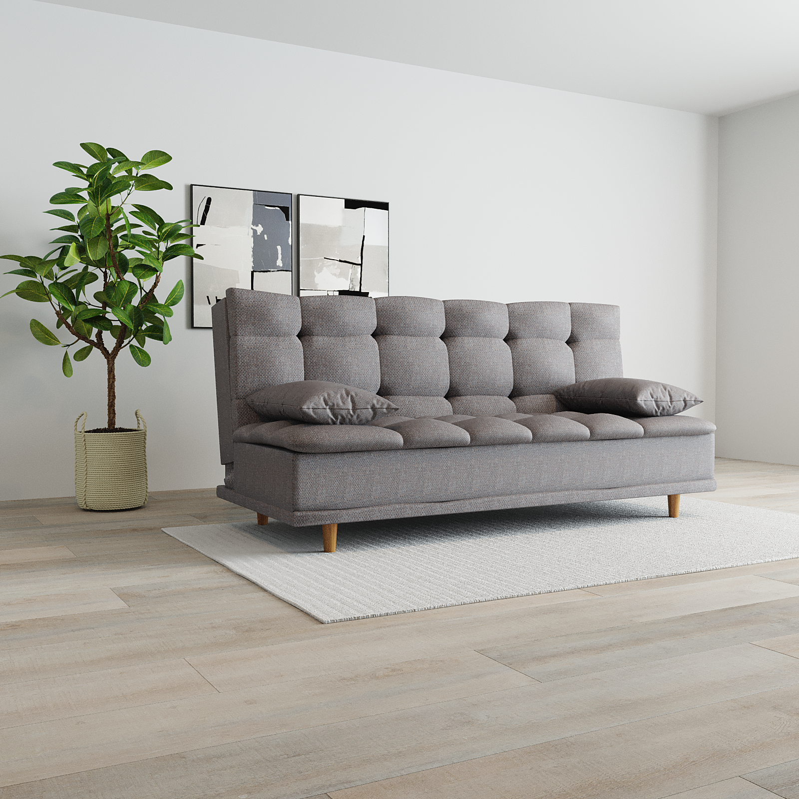 Sofá Cama Reclinable Janeiro – Tapizado en Oslo, Ideal para Sala Moderna