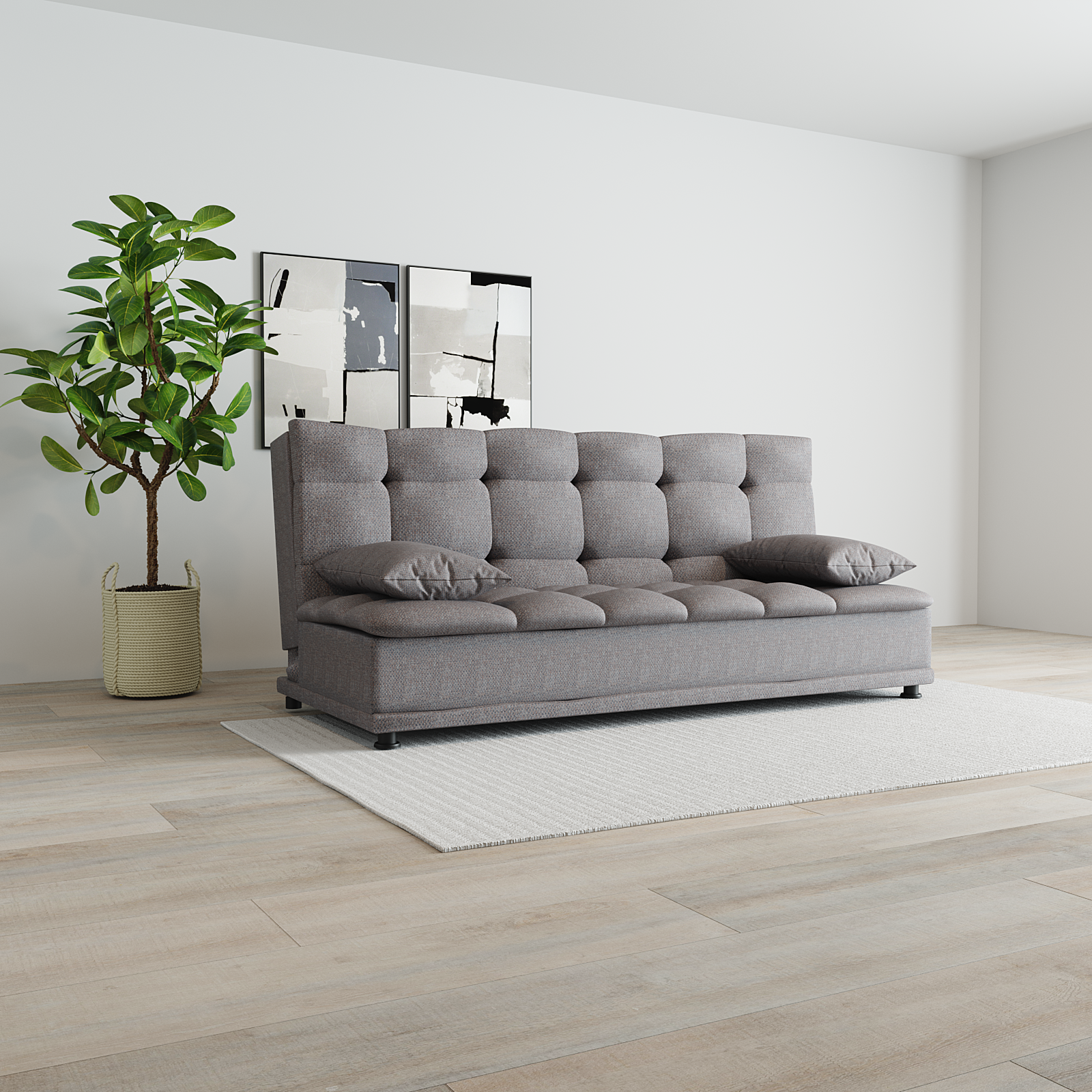 Sofá Cama Reclinable Río – Tapizado en Oslo, Ideal para Sala Moderna