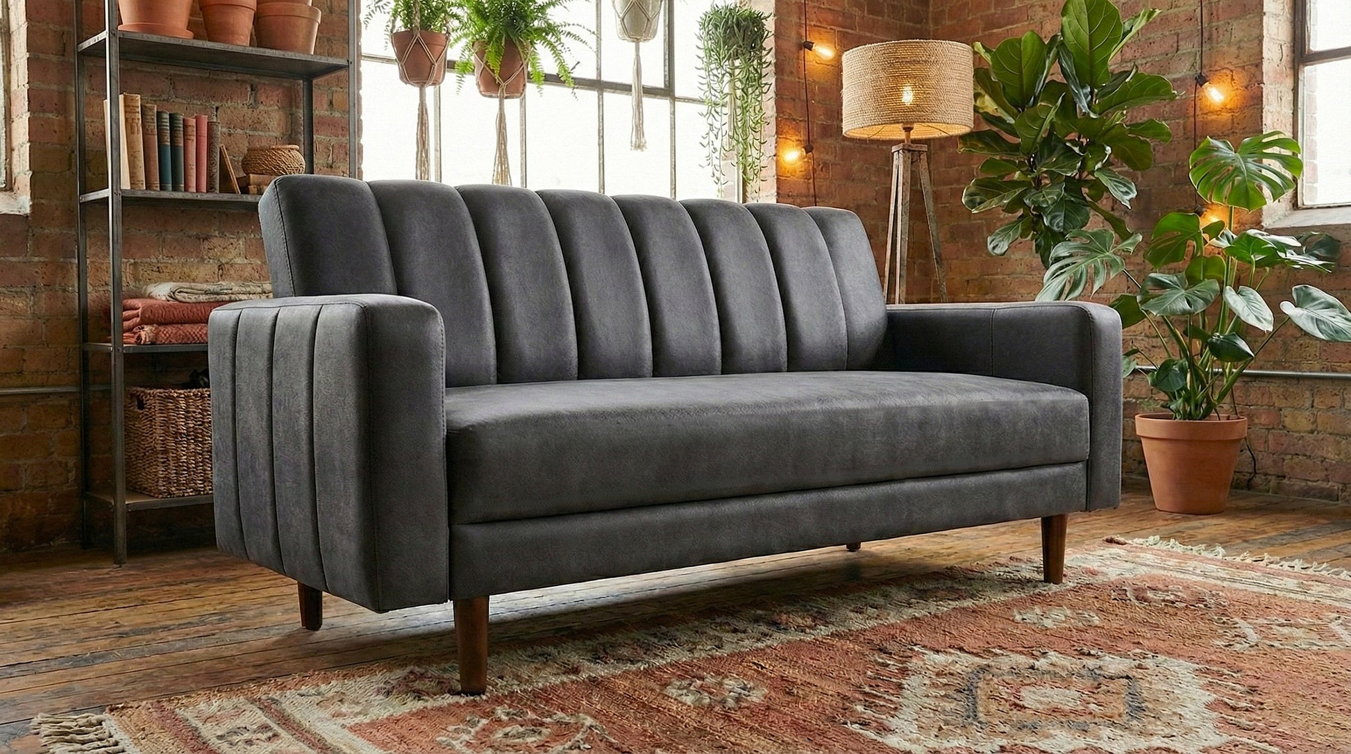 Sofa Austin Reclinable 3 Posiciones – Tapizado Aspen Suave | 3 Plazas