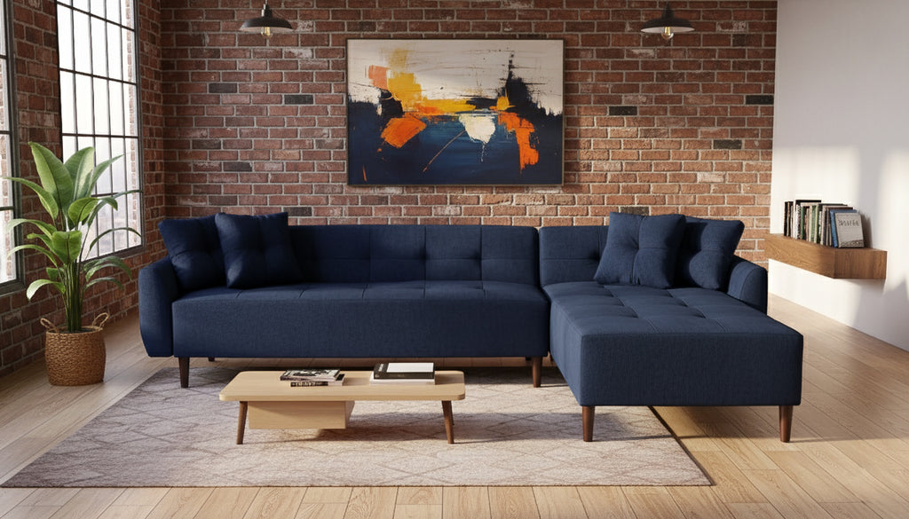 Sala  Esquinera en L California | Modular Reversible | Sofá Cama