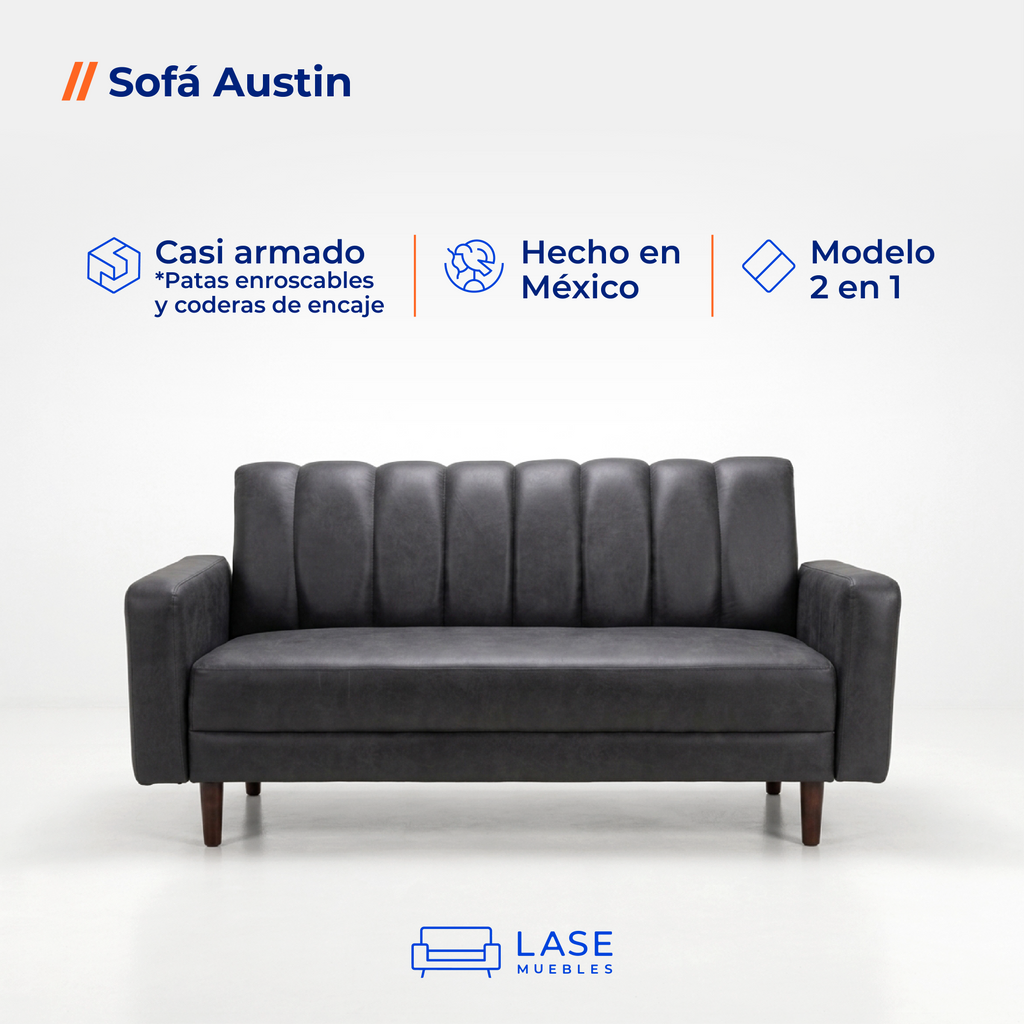 Sofá Cama Austin Reclinable 3 Posiciones