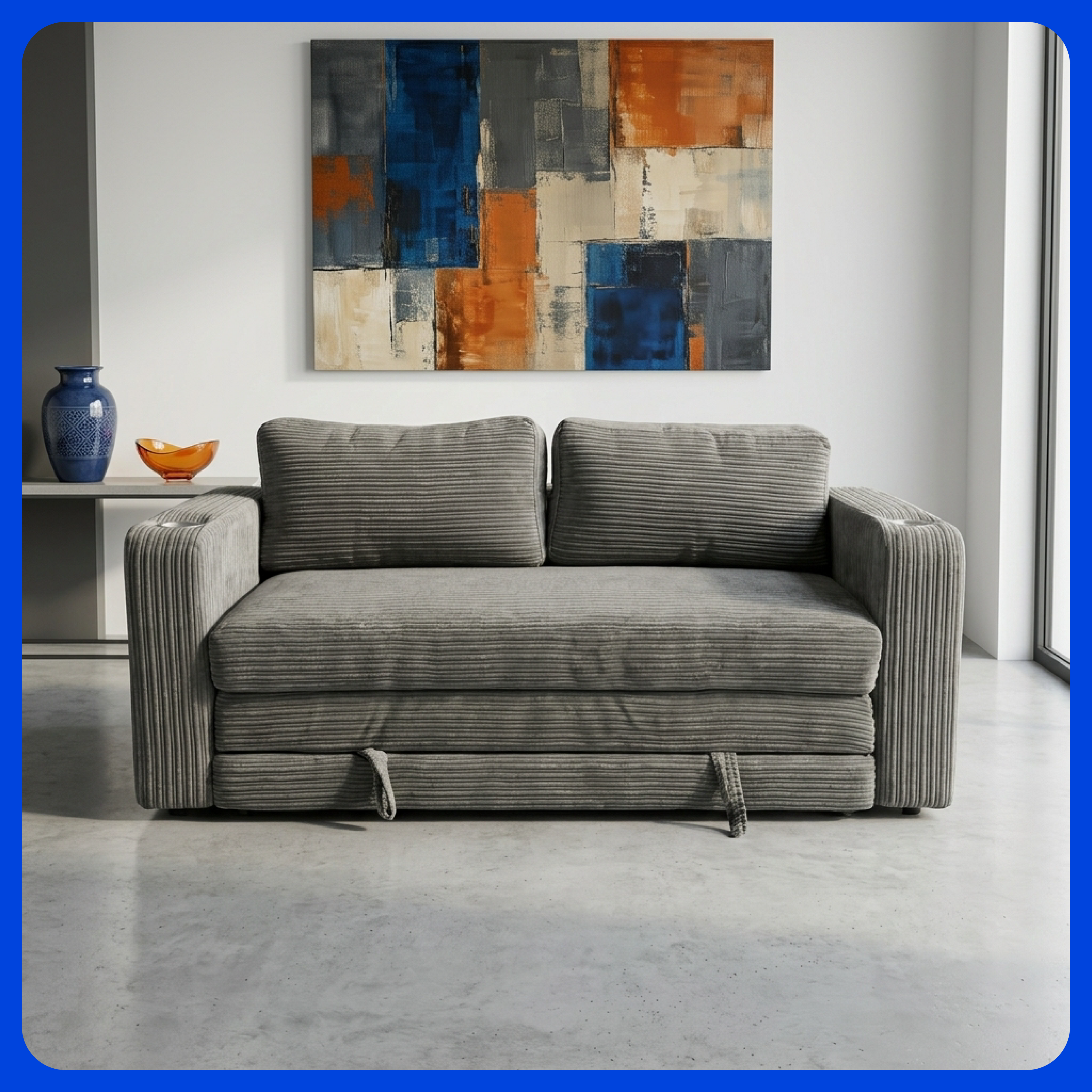 Sofá Cama Cannes Queen Size Reclinable 5 Posiciones