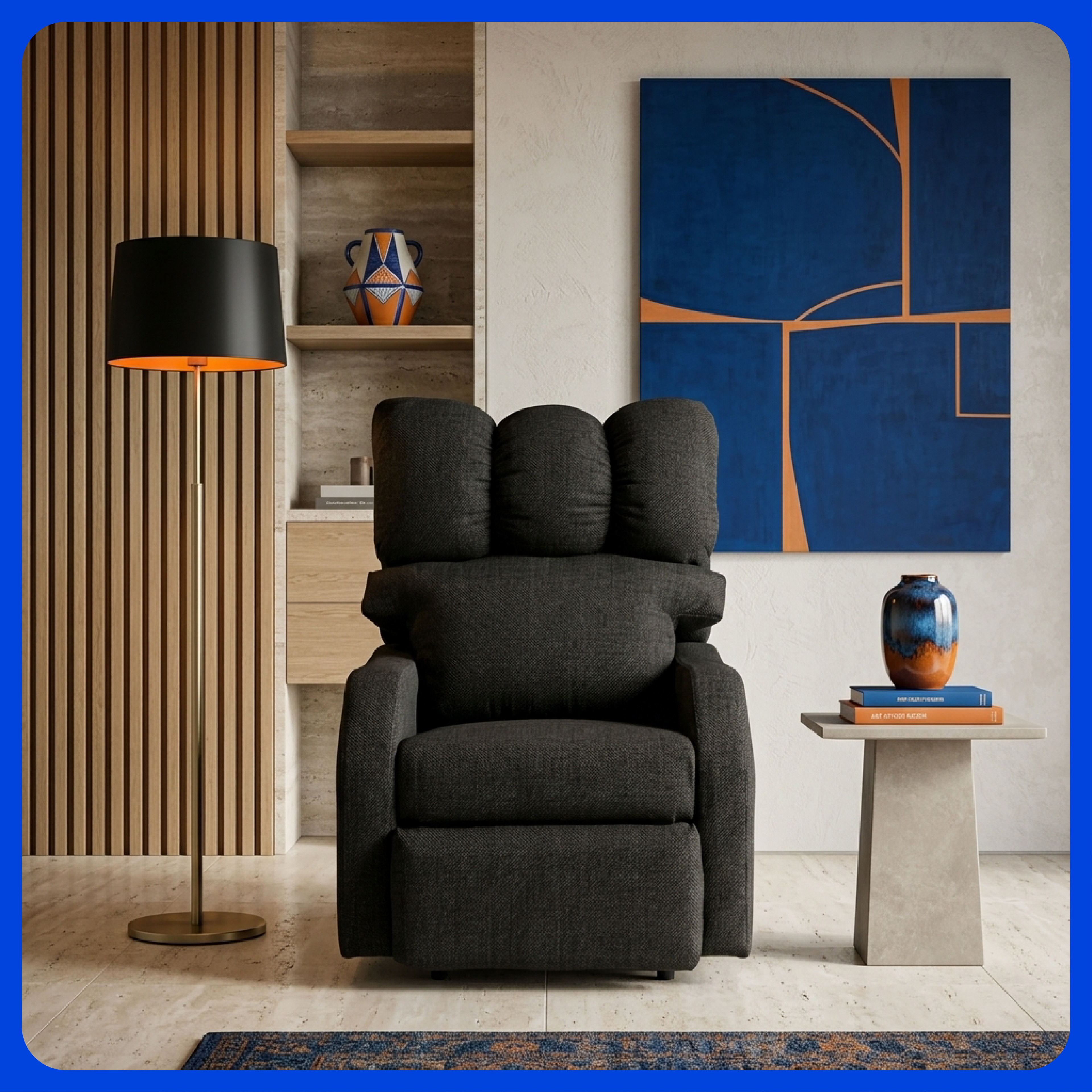 Reposet Madrid Reclinable con Reposapiés