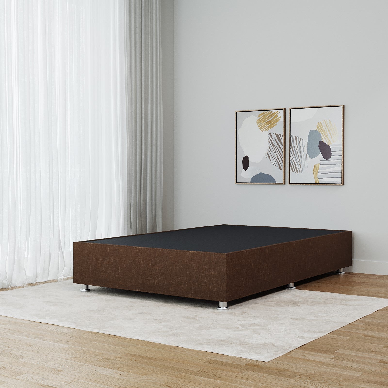 Base Cama Box Luján Queen Size | Tapiz | LASE