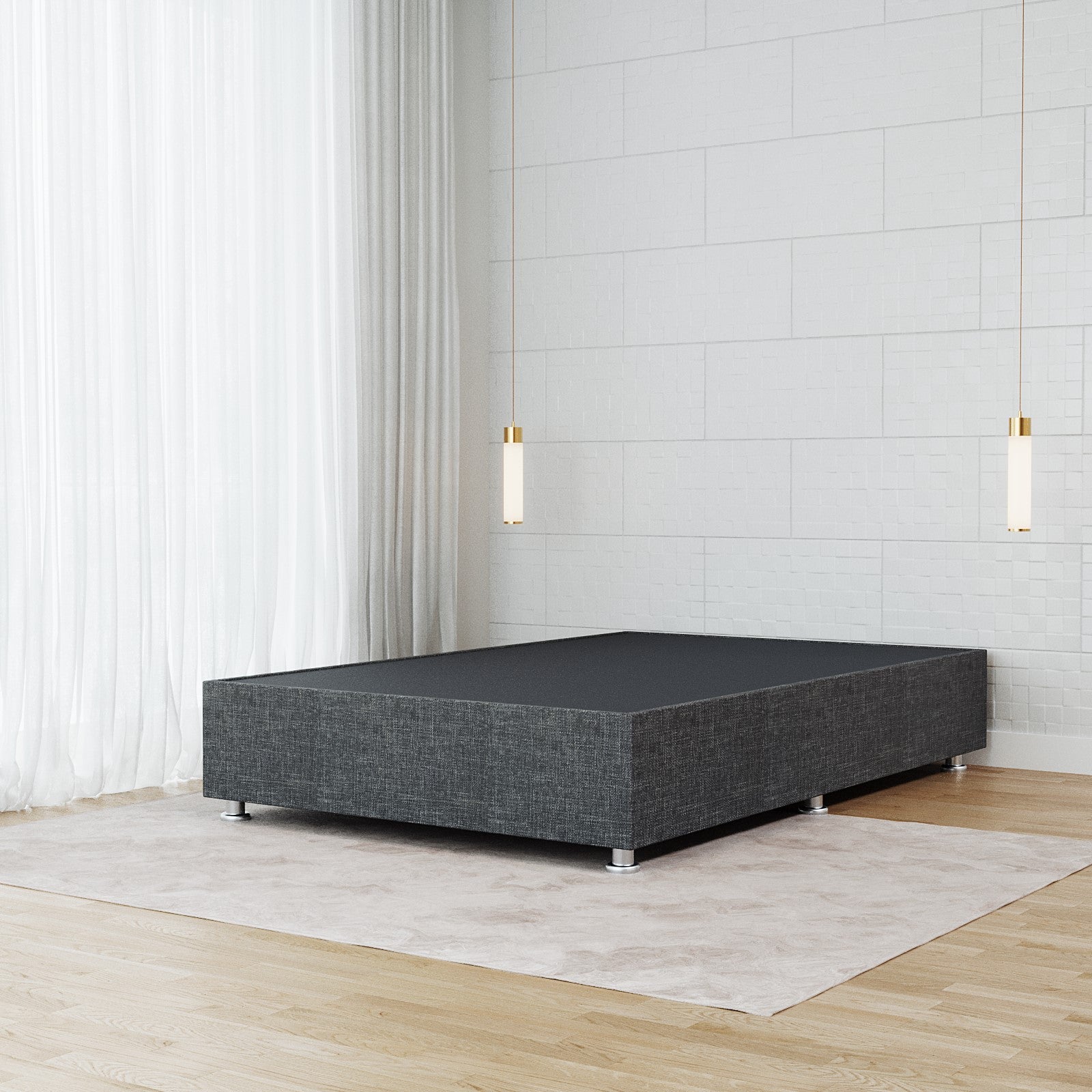 Base Cama Box Luján Queen Size | Tapiz | LASE