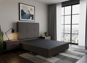 Cama Queen Size| Box + Cabecera  | Tapiz Oslo